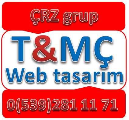 T&MÇ web tasarım sitesi